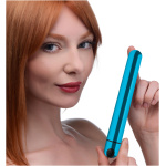 10x Slim Metallic Bullet - Blue
