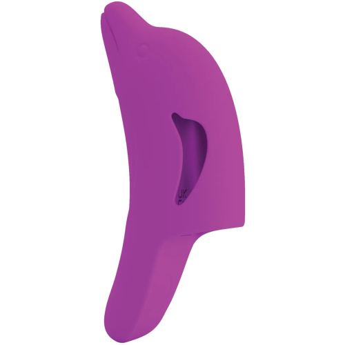 Delphini Dolphin Honey Finger Vibrator - Fuchsia