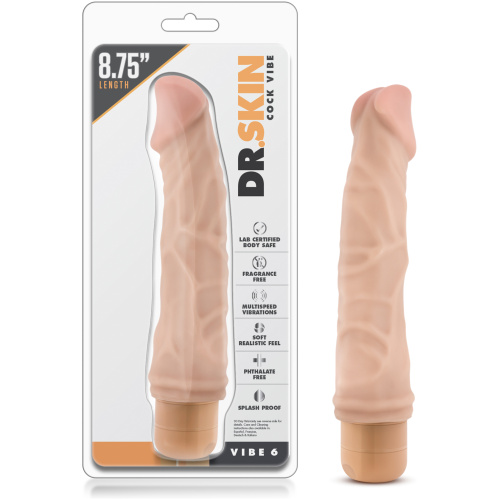 Dr. Skin - Cock Vibe 6 - Beige