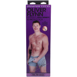 Signature Cocks Oliver Flynn Ultraskyn Dual  Density 10 Inch Cock - Vanilla