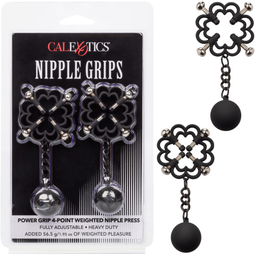 Nipple Grips Power Grip 4-Point Weighted Nipple Press
