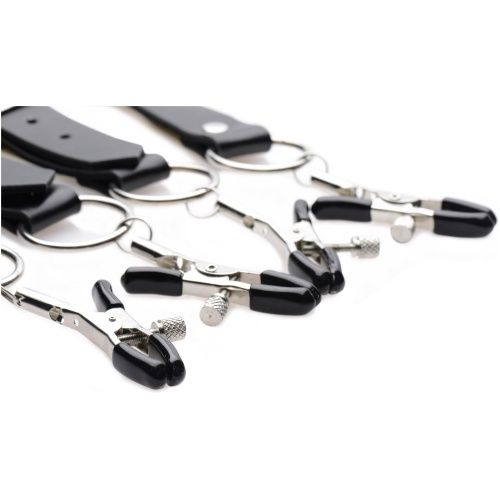 Spread Labia Spreader Straps With Clamps