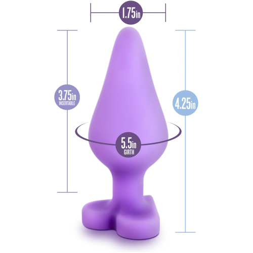 Naughtier Candy Hearts - Fuck Me - Purple