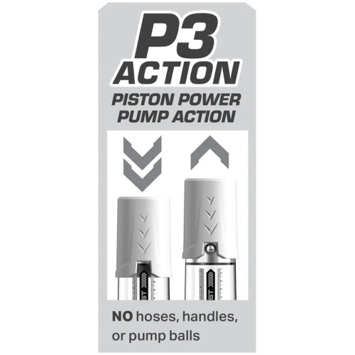 Pump Work Max Boost - White/clear