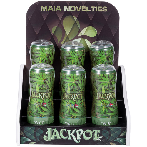 Jackpot Aircraft Cup Style Male Masturbator 420 Series Display of 6