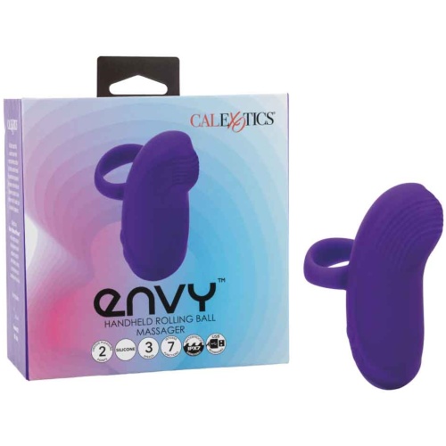 Envy Handheld Rolling Ball Massager - Purple