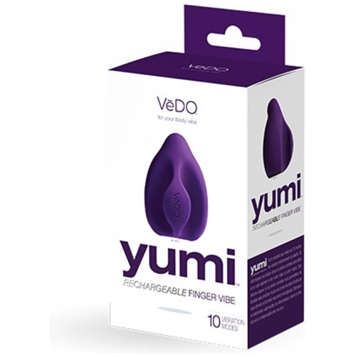 Yumi Rechargeable Finger Vibe - Deep Purple