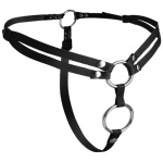 Unity Double Penetration Strap on  Harness