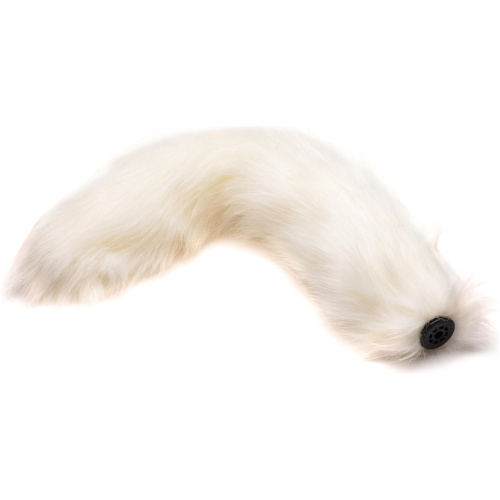 Interchangeable White Fox Tail