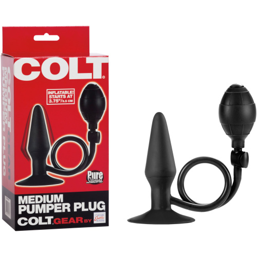 Colt Medium Pumper Plug - Black