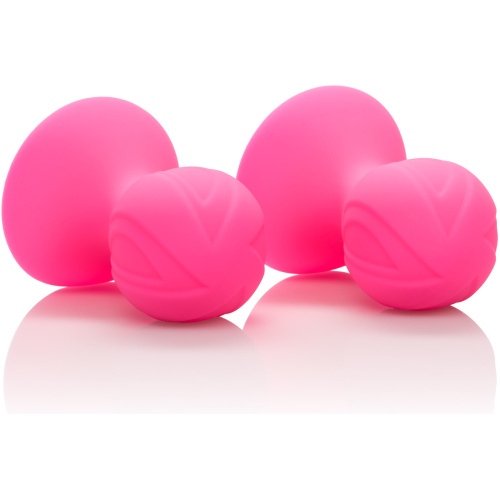 Nipple Play Silicone Pro Nipple Suckers - Pink