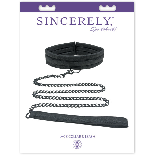 Sincerely Lace Collar & Leash