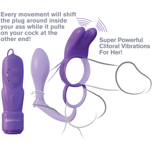 Fantasy C Ringz Ass Gasm Vibrating Rabbit