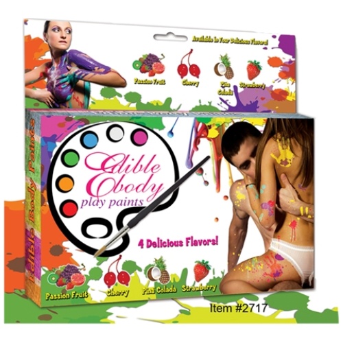 Edible Body Play Paints Kit