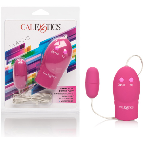7-Function Power Play Bullet - Pink