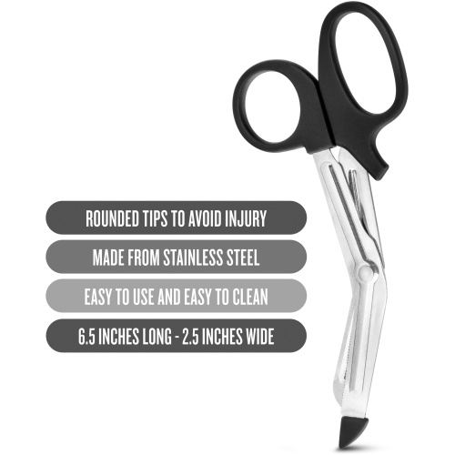 Temptasia - Safety Scissors - Black
