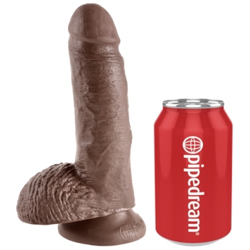 King Cock 7-Inch Cock Brown