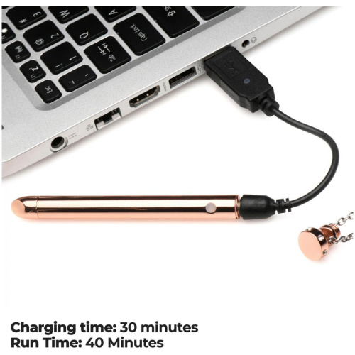 7x Vibrating Necklace - Rose Gold