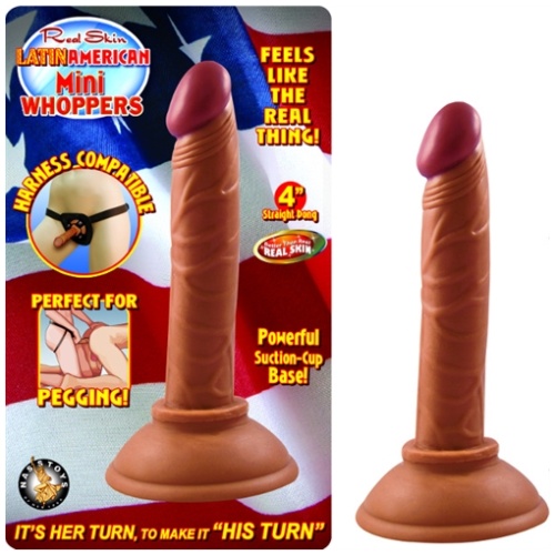 Latin American Mini Whoppers 4-Inch Straight Dong - Latin