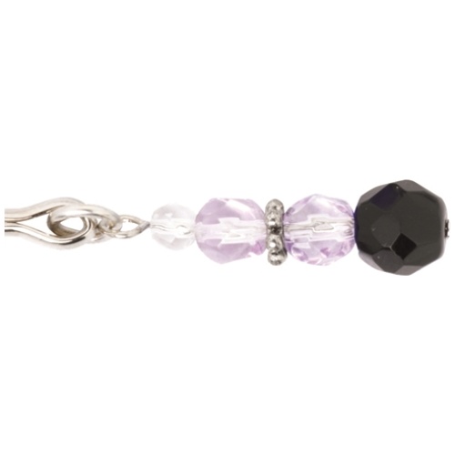 Adjustable Clit Clamp With Purple Beads