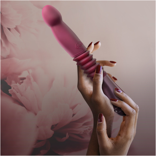 Temptasia - Trixie - Thrusting Dildo - Wine