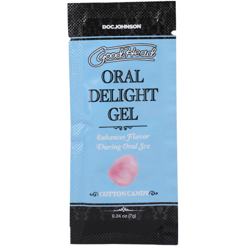 Goodhead - Oral Delight Gel - Cotton Candy - 0.24 Oz