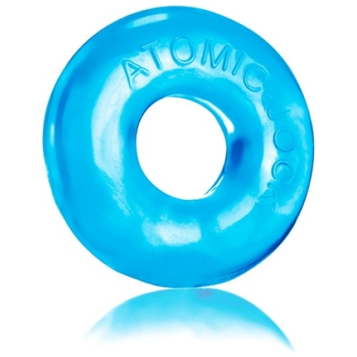Do-Nut-2 Large Atomic Jock Cockring - Ice Blue