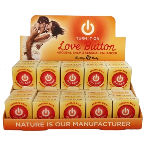 Love Button Arousal Balm - 30 Piece P.O.P. Display