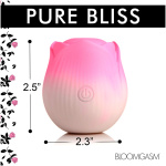 Pulsing Petals Throbbing Rose Stimulator - Pink