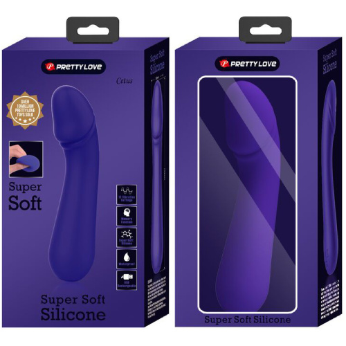 Cetus Rechargeable Vibrator - Purple