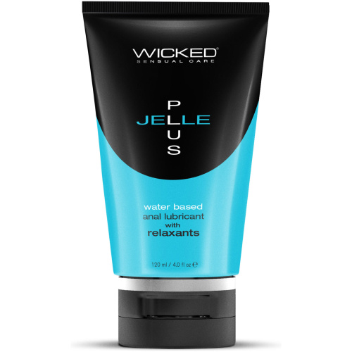 Aqua Jelle Plus - Anal Lubricant With Relaxants 4 Oz