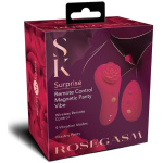 Rosegasm Rose Surprise Panty Vibe - Red