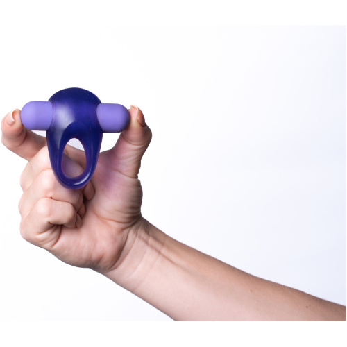 Casey Vibrating Erection Enhancer Ring - Purple