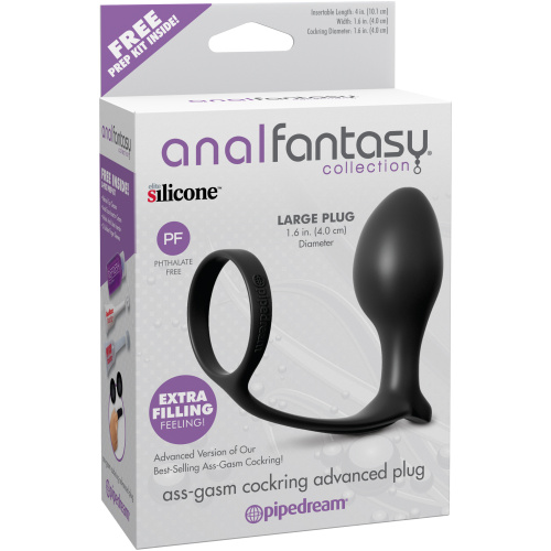 Anal Fantasy Collection Ass Gasm Cockring Advanced Plug