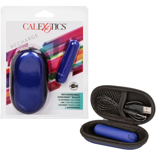 Rechargeable Hideaway Bullet - Blue