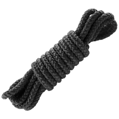 Fetish Fantasy Series Mini Silk Rope - Black