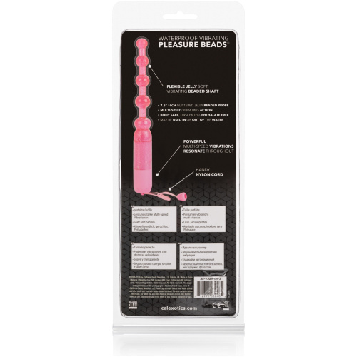Vibrating Pleasure Beads - Pink