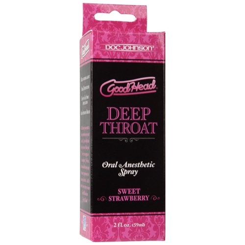 Good Head Deep Throat Spray - Sweet Strawberry