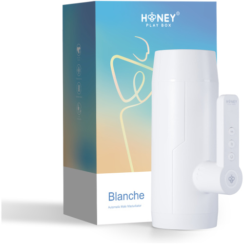 Blanche - Automatic Male Masturbator - White