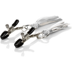 Nipple Play Playful Tassels Nipple Clamps - Silver