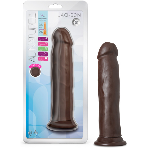Au Naturel - Jackson - 9 Inch Dong - Chocolate