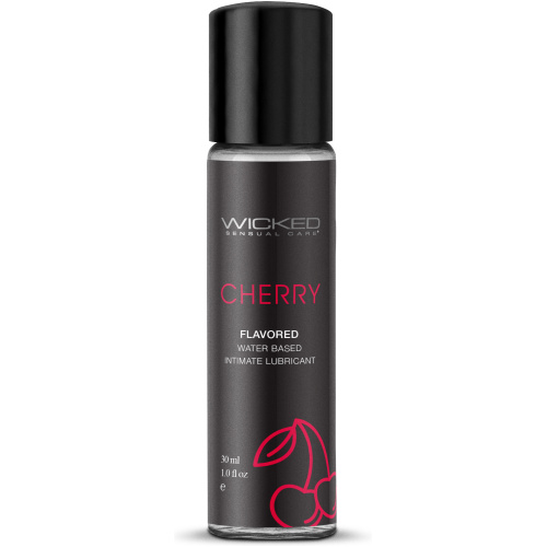 Aqua Cherry Flavored Water Based Intimate  Lubricant - 1 Fl. Oz.