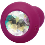 Power Gem Vibrating Petite Crystal Probe - Purple