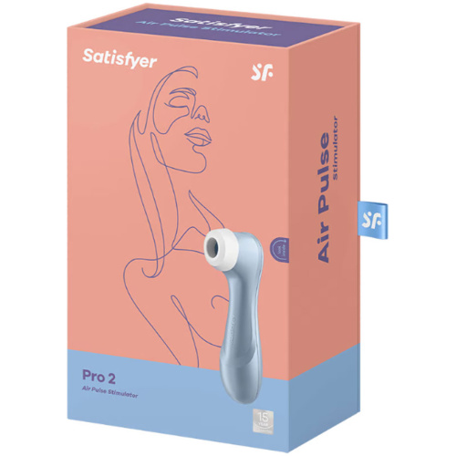 Satisfyer Pro 2 - Air Pulse Stimulator - Blue