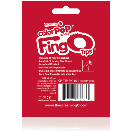 Colorpop Quickie Fingo Tips - Each - Pink