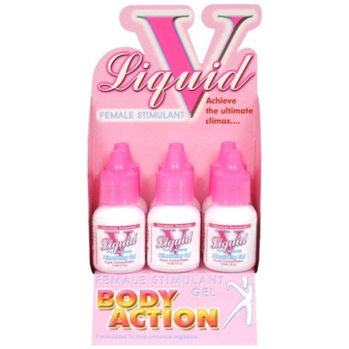 Liquid v for Women - 6 Pack Bottle Display