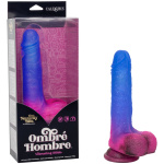 Naughty Bits Ombre Hombre Vibrating Dildo