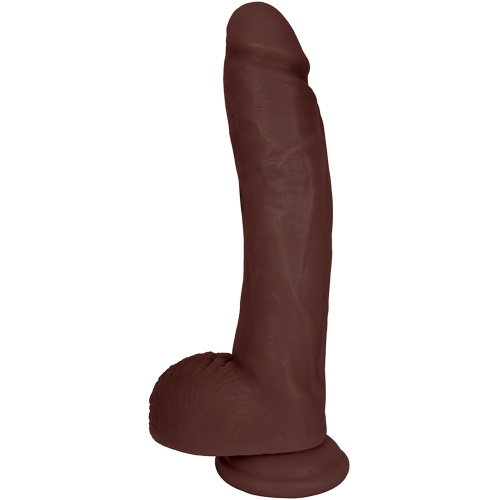 Jock 10 Inch Dong With Balls - Chocolate