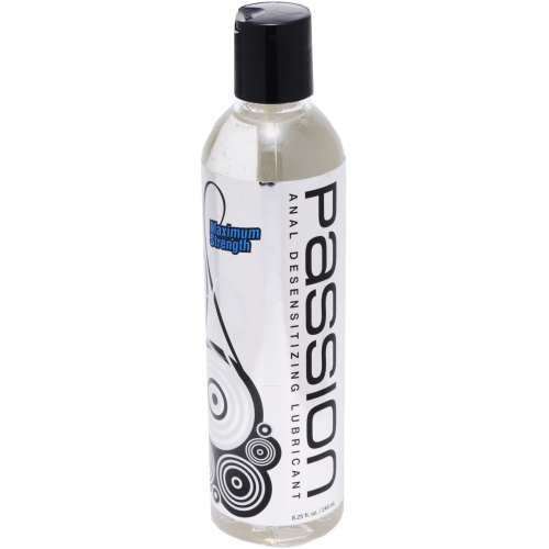 Passion Anal Desensitizing Lubricant - 3.5 Percent Lidocaine - 8.25 Fl. Oz.