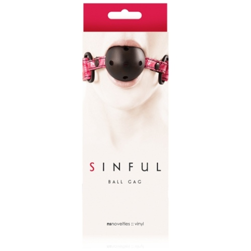 Sinful Ball Gag - Pink
